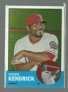 2012 Topps Heritage Chrome #HP36 Howie Kendrick 1795/1963 (ref 86809) - Picture 1 of 1