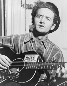 Woodie Guthrie Photograph Print 11"x14" - Picture 1 of 4