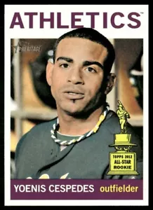 2013 Topps Heritage Yoenis Cespedes #459 JJ1 - Picture 1 of 2