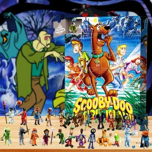 Scooby Doo 24 Days Countdown Advent Christmas Calendar Blind Box Toy Kids Gifts - Picture 1 of 2