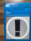DDR Broschüre - ORWO Lagervorschriften Filmmaterial - VEB Filmfabrik Wolfen 1974