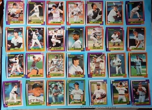 1990 Topps Detroit Tigers Team Set 28 Cards Whitaker Fielder Trammell Gibson - Picture 1 of 1
