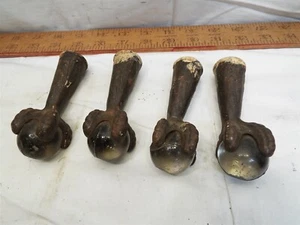 Hierro Fundido Vidrio Garra de Águila Bola Pies Piano Taburete Banco Silla Mueble Pata - Imagen 1 de 6