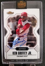 2022 Topps Archives Ken Griffey Jr. Autograph 2007 Finest Refractor true 1/1!