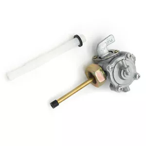 Rubinetto Benzina Per Honda XLV600 GL650 CB450SC Nighthawk GL500 Silver Wing - Foto 1 di 7