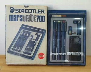 Staedtler Marsmatic 700 Set - 3 Techincal Pens 0.25/0.35/0.5mm. - Picture 1 of 7