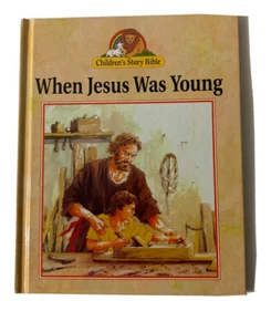 When Jesus Was Young Illustrated Book Children's Story Bible 1992 - Picture 1 of 6