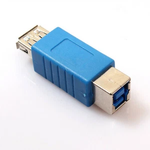 USB 3.0 A Female to B Female Adaptor Converter - Picture 1 of 2