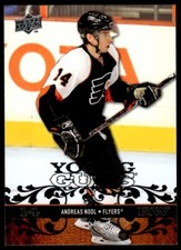 2008-09 Upper Deck Young Guns Andreas Nodl Rookie Philadelphia Flyers #483 R77