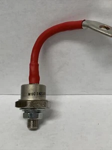 S42160 MSC Rectifier Diode Switching  1.6KV 125A 2-Pin DO-8 Tray - Picture 1 of 3