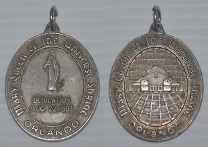 Philippines MARY, Queen Of The Universe Shrine ORLANDO MEDAL - Picture 1 of 4
