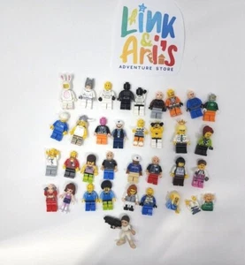 Lego Minifigures Mixed LOT of 36 Bunny Suit Star Wars Batman Jeter Cano MLB - Picture 1 of 6