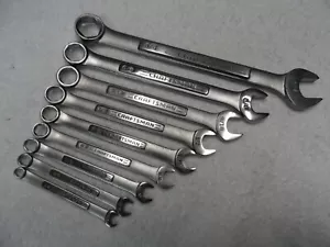 Craftsman SAE Combination Wrench Set, USA NOS, 6 pt, 1/4" to 3/4" - 9 pcs - Picture 1 of 5