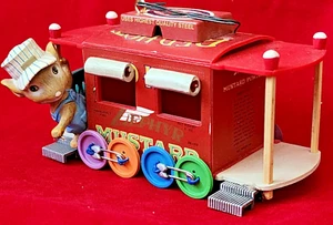 Hallmark King of The Road  Mustard Zephyr Train Christmas Ornament - Picture 1 of 12