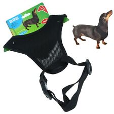SMALL DOG HARNESS Adjustable Mesh Water Resistant Cooling Puppy Airflow Walking