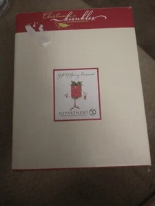 Patience Brewster 56.38132 Krinkles Gift of Giving Ornament Dept.56 ,New In Box - Picture 1 of 4