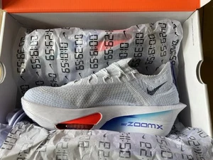 Nike Air Zoom Alphafly Next% 3 UK 9 BRAND NEW Football Grey - Picture 1 of 5