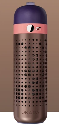 OKAPA water bottle, 500mL / 17oz Bottle, Indigo Havana - Image 1 of 4