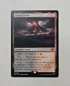 2023 Magic: The Gathering - LOTR: Tales of Middle Earth Mount Doom 0258 #313 - Bild 1 von 2