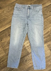 Madewell The Perfect Vintage Jean Blue Denim High Rise Size 31 Light Wash - Picture 1 of 23