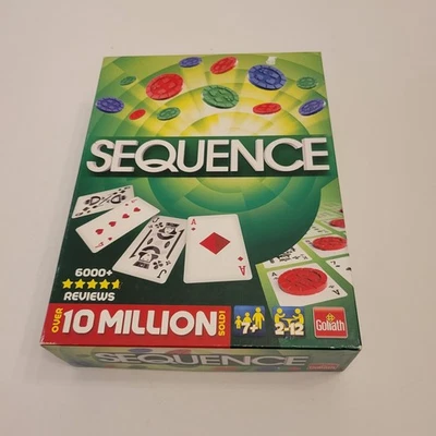 Sequence Card Board Game Used Complete - Image 1 of 4