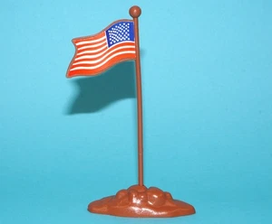 A-TEAM ORIGINAL SPARE PART 3,5″ COMBAT HEADQUARTERS PLAY SET FLAG POLE 1983 G... - Picture 1 of 3