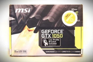 MSI GeForce GTX 1050 2GT LP low profile 2GB GDDR5 128-bit works great - Picture 1 of 5