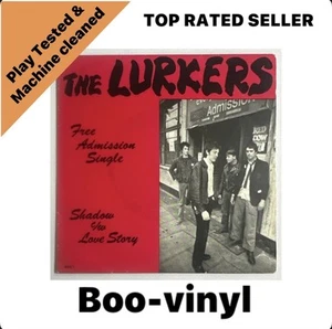 The Lurkers ~ Shadow 7” Original Black Punk Vinyl Record EX / VG+ - Picture 1 of 6
