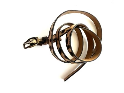 PRICE DROP  Dolce&Gabbana Women Animal print Belt 90cm Brown 8-10 - Image 1 of 4