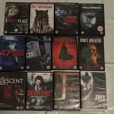 Horror -  DVD  Bundle/ Joblot X  12. - Good - Very Good Con ( 03 ) - Image 1 of 4