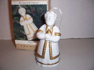 HALLMARK Adorno de Navidad: "MELCHIOR (Oro)" - Colección Magi Bells (1996) - Imagen 1 de 1