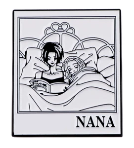 NANA Osaki Komatsu Anime Manga 1.6" Enamel Pin Badge FB - Imagen 1 de 3
