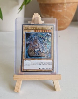 Yugioh! "Blauäugiger w. Drache" *YSKR-DE001* [2013] ULTIMATE RARE - Bild 1 von 4