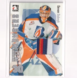 2004-05 ITG In The Game Heroes and Prospects Numbers Devan Dubnyk /25 Blazers - Picture 1 of 2
