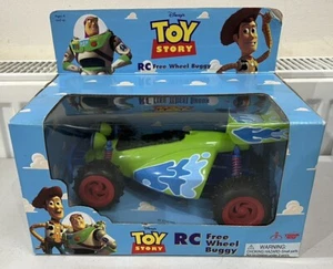 Toy Story RC Free Wheel Buggy 1995 Thinkway New! Buzz Lightyear Woody RARE! - Picture 1 of 3