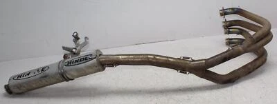 96-99 SUZUKI GSXR750 HINDLE FULL EXHAUST SYSTEM HEADERS PIPE MUFFLER - Image 1 of 4