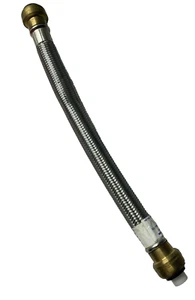 Shakbite Flexible Repair Coupling Hose Push to Connect Brass 3/4" x 15" PEX - Picture 1 of 3