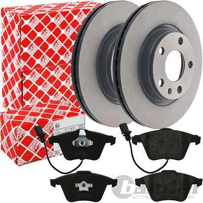 FEBI BREMSSCHEIBEN Ø347mm + BELÄGE VORNE für AUDI A6 4F C6 + AVANT PR: 1ZL, 1LH - Bild 1 von 4