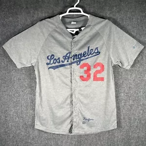 Sandy Koufax Los Angeles Dodgers SGA Promo Jersey Adult XL 1963 MVP Cy Young #32 - Picture 1 of 17