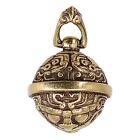 Artistic Design Brass Wind Bell Key Car Button for Energy and Positivity