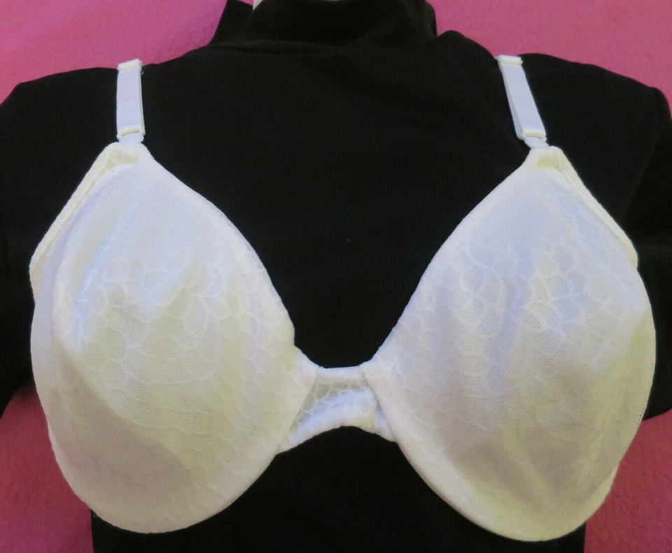 Sujetador Barely There con aros espalda deportiva correas múltiples vías marfil transparente 38B Foto 1 de 4