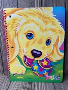 Lisa Frank 2021 Puppy Spiral Notebook 1 Subject 80 Sheets 10.5x8 Inches Wide Rul - Picture 1 of 6