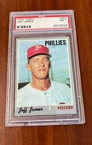 1970 Topps Set PSA 7 Jeff James Phillies #302 - Bild 1 von 2