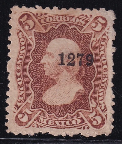 ucz56 Mexico 1874 (Tepic) 12-79 Sc#106 Mc#96ly Cover