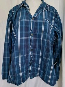 Polo Ralph Lauren Usado en Excelente Condición Pijama Clásico Manga Larga Top Para Hombre Talla L Azul Algodón - Imagen 1 de 6