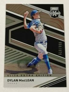 2020 Elite Extra Edition DYLAN MACLEAN RC #510/999 Made Rangers #122 - Picture 1 of 1