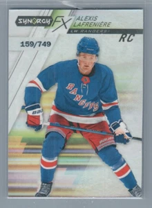 2020-21 Upper Deck Synergy FX Rookies /749 Alexis Lafreniere #FXR-AL Rookie RC - Picture 1 of 3