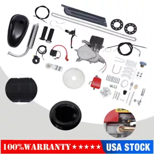 Full Set 100CC Bicycle Motorized 2 Stroke Gas Petrol Bike Engine Motor Kit NEW - Picture 1 of 11