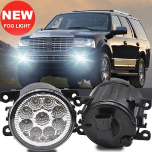 PAIR Front Bumper Fog Light Driving Lamp For Lincoln Navigator 2007-2014 - Bild 1 von 14