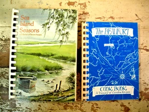 LOT (2) SEA ISLAND SEASONS & THE BEAUFORT COOK BOOK Beaufort South Carolina - Picture 1 of 24